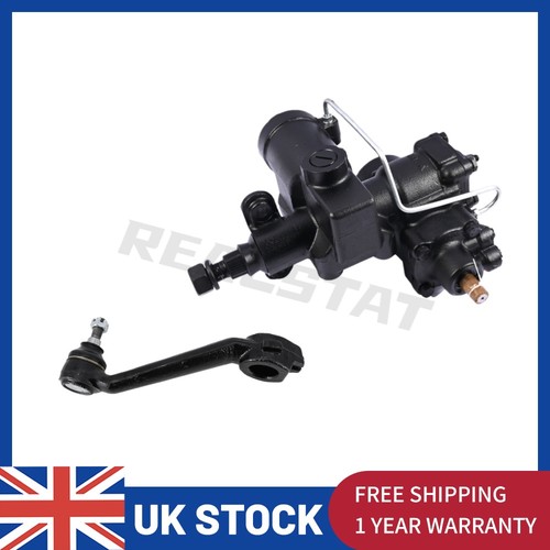 Power steering box drop arm - steering, box+drop