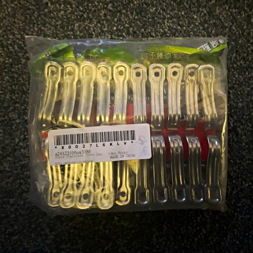 Pack stainless steel pegs - stainless,