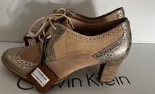 Tamari tan silver brogue - tamari’s,