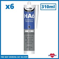 6 x Silicone Sealant HA6