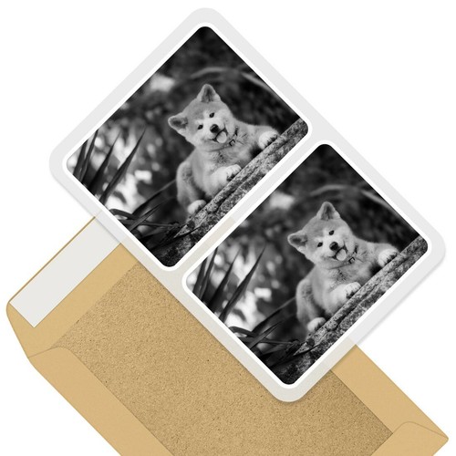 Rectangle stickers 10cm - stickers,