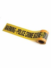 CRIME SCENE TAPE POLICE