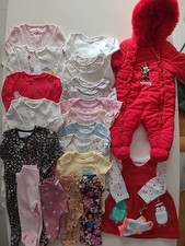 Girls' Baby Clothes Bundle 0-3