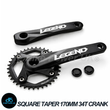Square taper crank - taper, 170mm