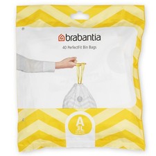 Brabantia Bin Liners Dispenser Packs PerfectFit Bags 3L 5L 10L 20L 30L 40L 60L