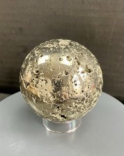 Crystal pyrite sphere - crystal, fools