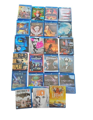 Job lot blu - of, blu-ray