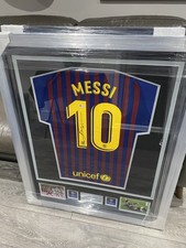 Lionel Messi Hand Signed and