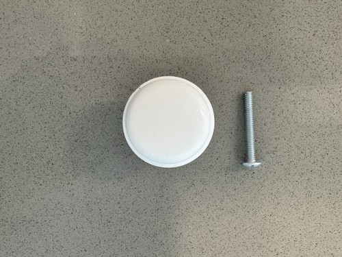 White wood knob for - for, pottery