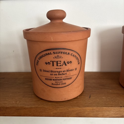 Tea canister henry - tea,