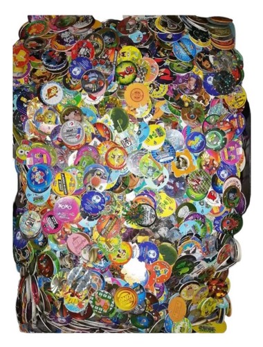 Lot 100 mixed tazos pog - 100,