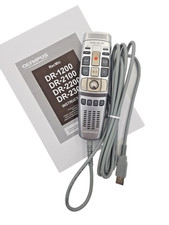 Olympus DR-1200 Speechmike Rec Mic Digital Dictation Dictaphone USB Windows Mac