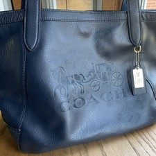 Coach Tote With Horse And