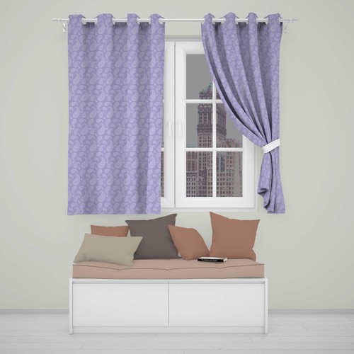 Blackout eyelet curtains - blackout,