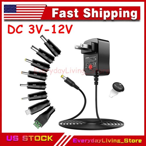 12w 12v universal ac - 12w, 3v-12v