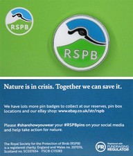 Rspb pin badge niic - pin,