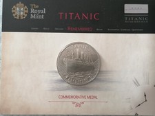 Commemorative Medal. Titanic