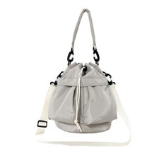 Nylon Drawstring Bucket Bags Crossbody Bag Large Capacity Shoulder Handbag Women