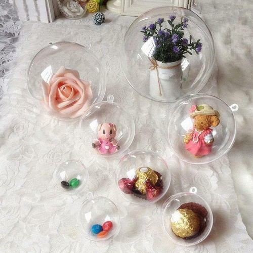 Diy christmas baubles clear - christmas,