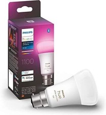 Philips Hue B22 White & Color Ambiance Smart Light Bulb - 1100 Lumen - New 