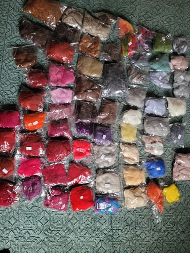 Felting wool bundle - felting,