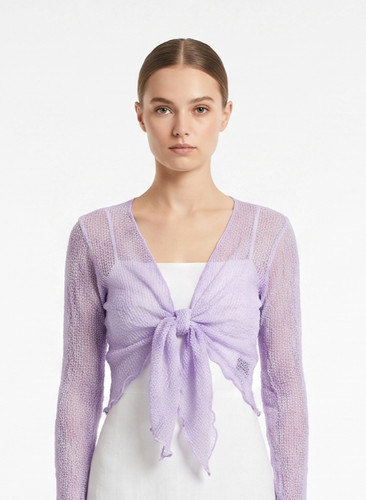 Boho chic crochet style knit - chic,