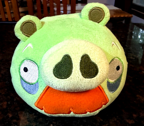 Angry birds green grandpa - angry,