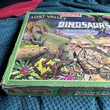 Lost Valley Of The Dinosaurs Board Game Waddingtons 1985 incomplete 