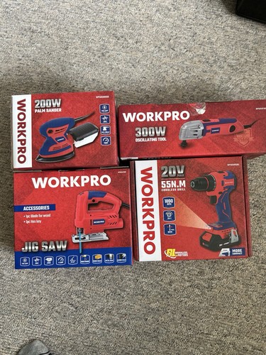 Tools bundle workpro jigsaw - tools,
