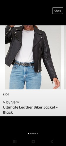 Real leather biker jacket - real, 10