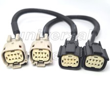 BRAND NEW FORD TRANSIT MK8 TIPPER PAIR OF TAIL LIGHT LAMP WIRING LOOMS UK STOCK