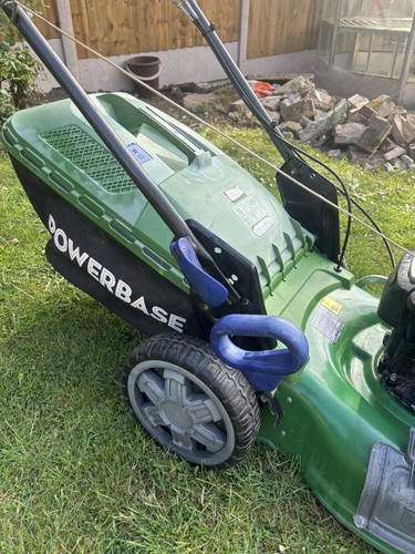 Powerbase petrol lawn mower