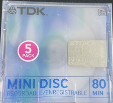 TDK Mini Disc 25x 80 Min. MD