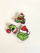 The Grinch Christmas Xmas Shoe Charm Croc Charm Jibbitz Widgets