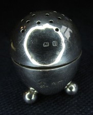 Small Silver Pepper Pot -