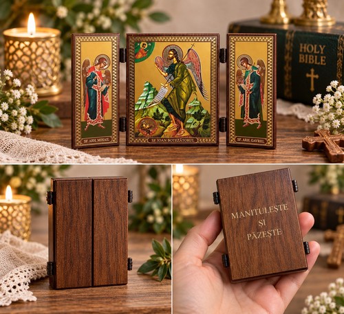 Orthodox folding triptych - triptych, icon