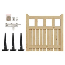 Wooden gate garden pedestrian - gate,