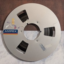 Vintage Ampex 456 Grand Master Tape - 10.5" Metal Reel To Reel - Used Media