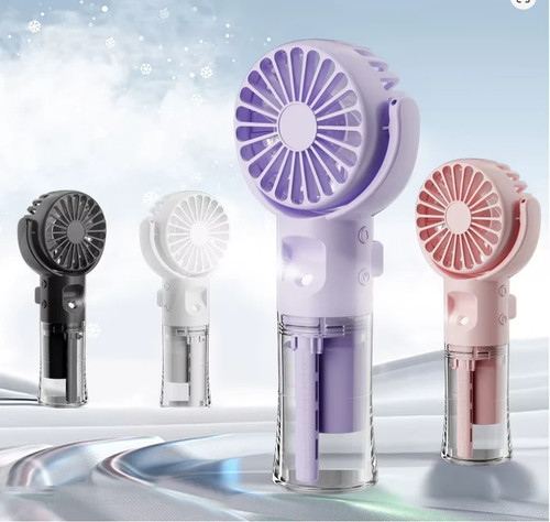 Portable handheld fan - portable, with
