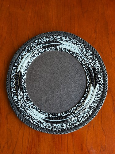 Decorative beaded round - decorative,