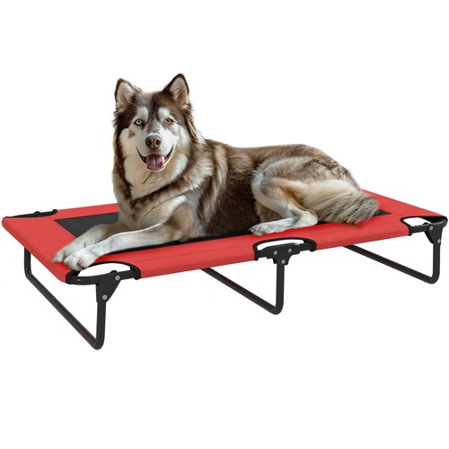 Pawhut portable raised dog - pawhut, bed