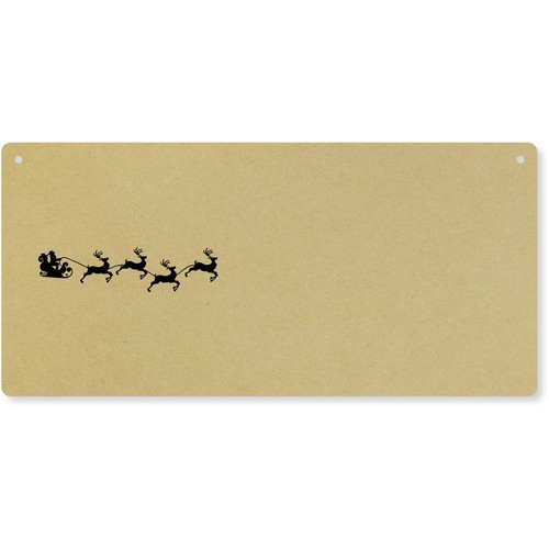 Santa sleigh with reindeer - 'santa, reindeer'
