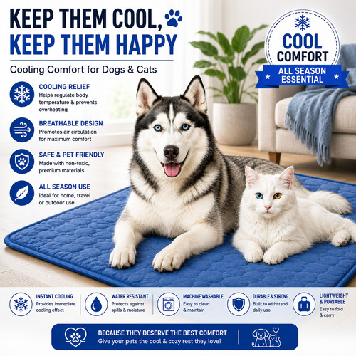 Pet cooling mat for - pet,