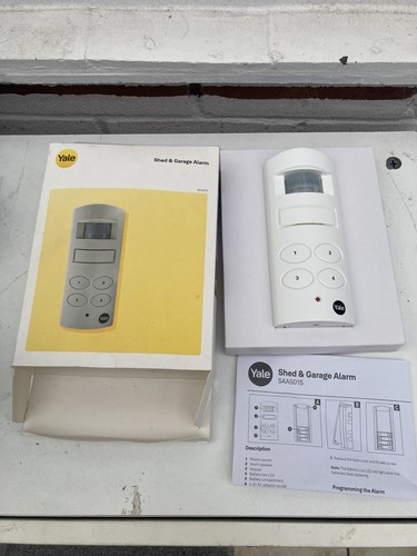 Shed and garage alarm - garage,