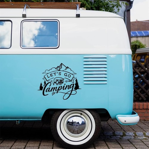 Let camping camper van - go,