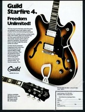 1978 Guild Starfire 4 guitar