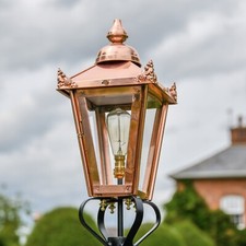 NEW 60cm Tall Copper Victorian