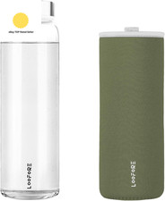 Glass Water Bottle 1L 1000Ml