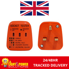 UK Mains Socket Tester 240V