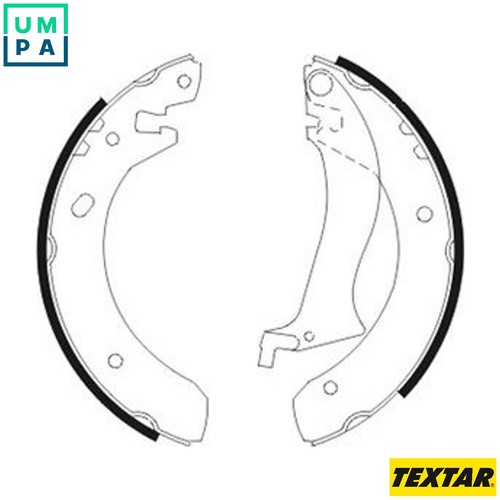 Brake shoe set 91055600 - set,